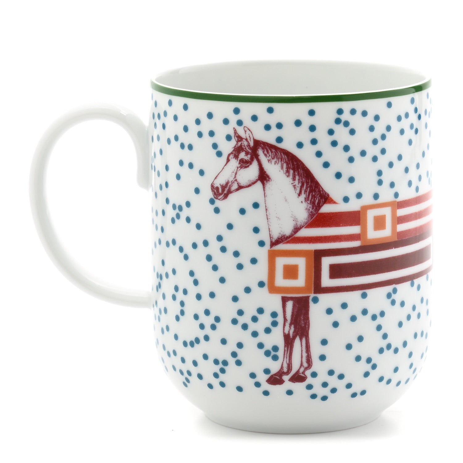 Hermes Porcelain Hippomobile Mug 1 of 8