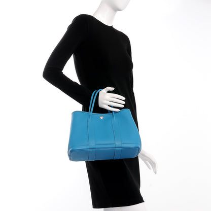 Hermes Negonda Garden Party 30 TPM Turquoise 2 of 7