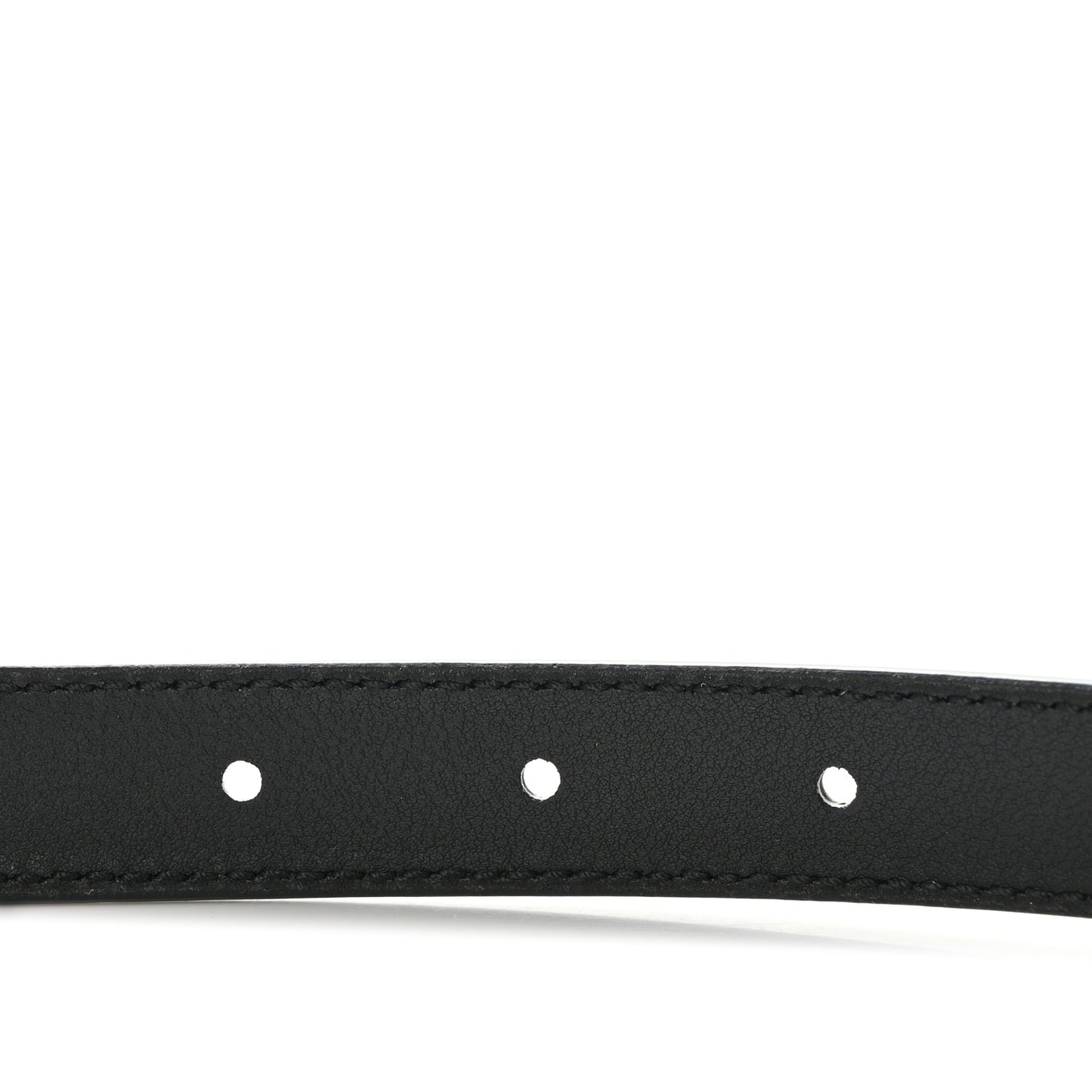Calfskin Double G 20mm Belt 75 30 Black