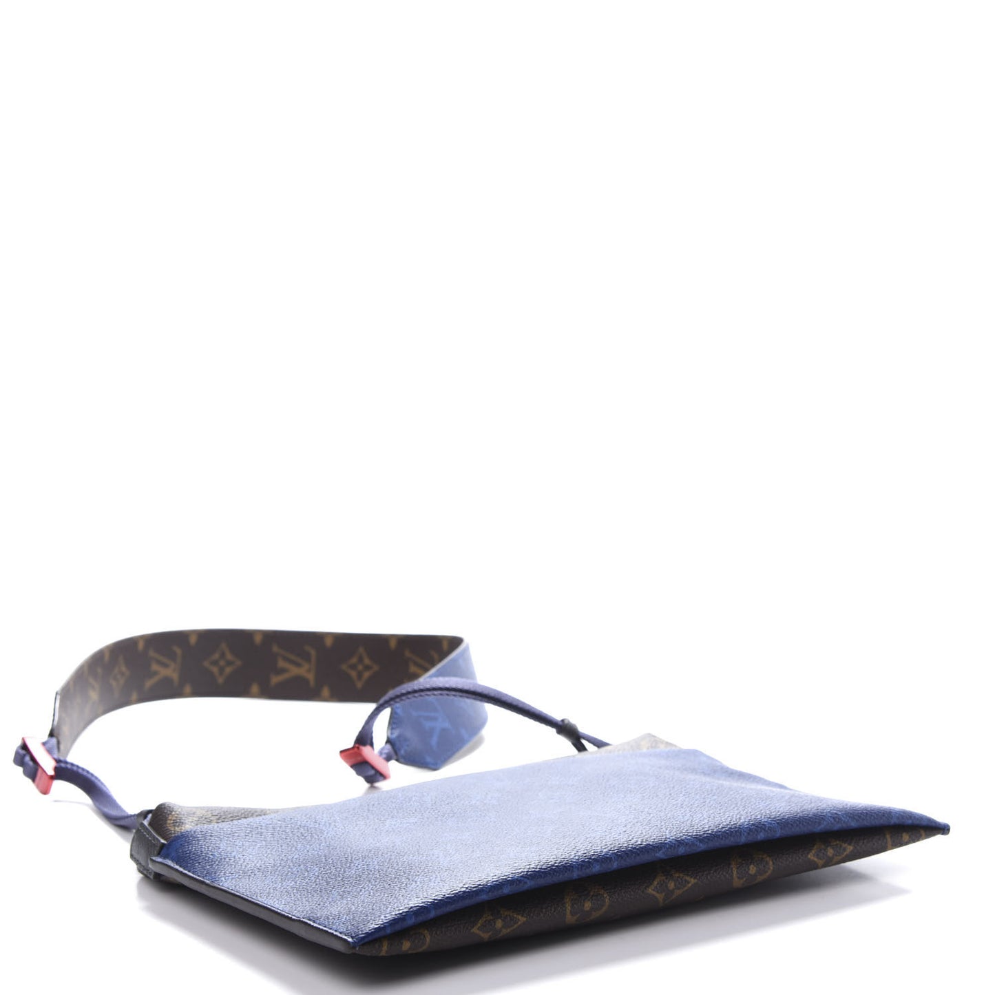 Monogram Small Outdoor Pouch Pacific Blue
