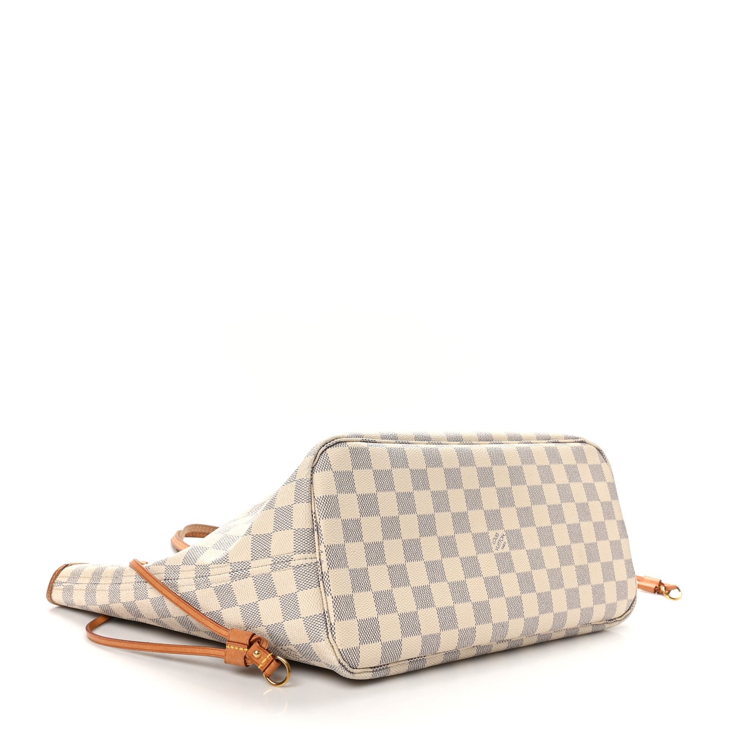 Damier Azur Neo Neverfull MM Rose Ballerine