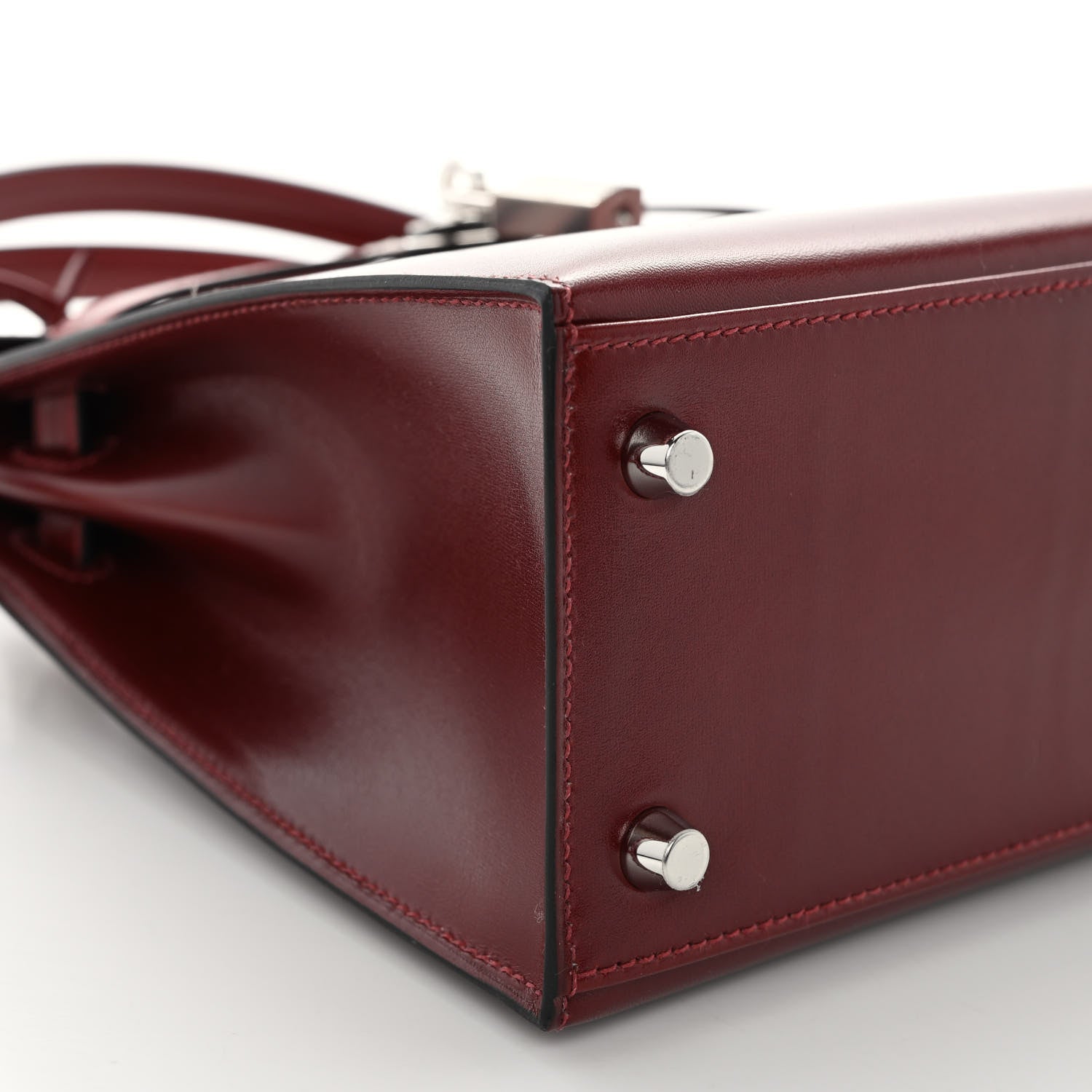 Hermes Box Kelly Sellier 25 Rouge H 8 of 10