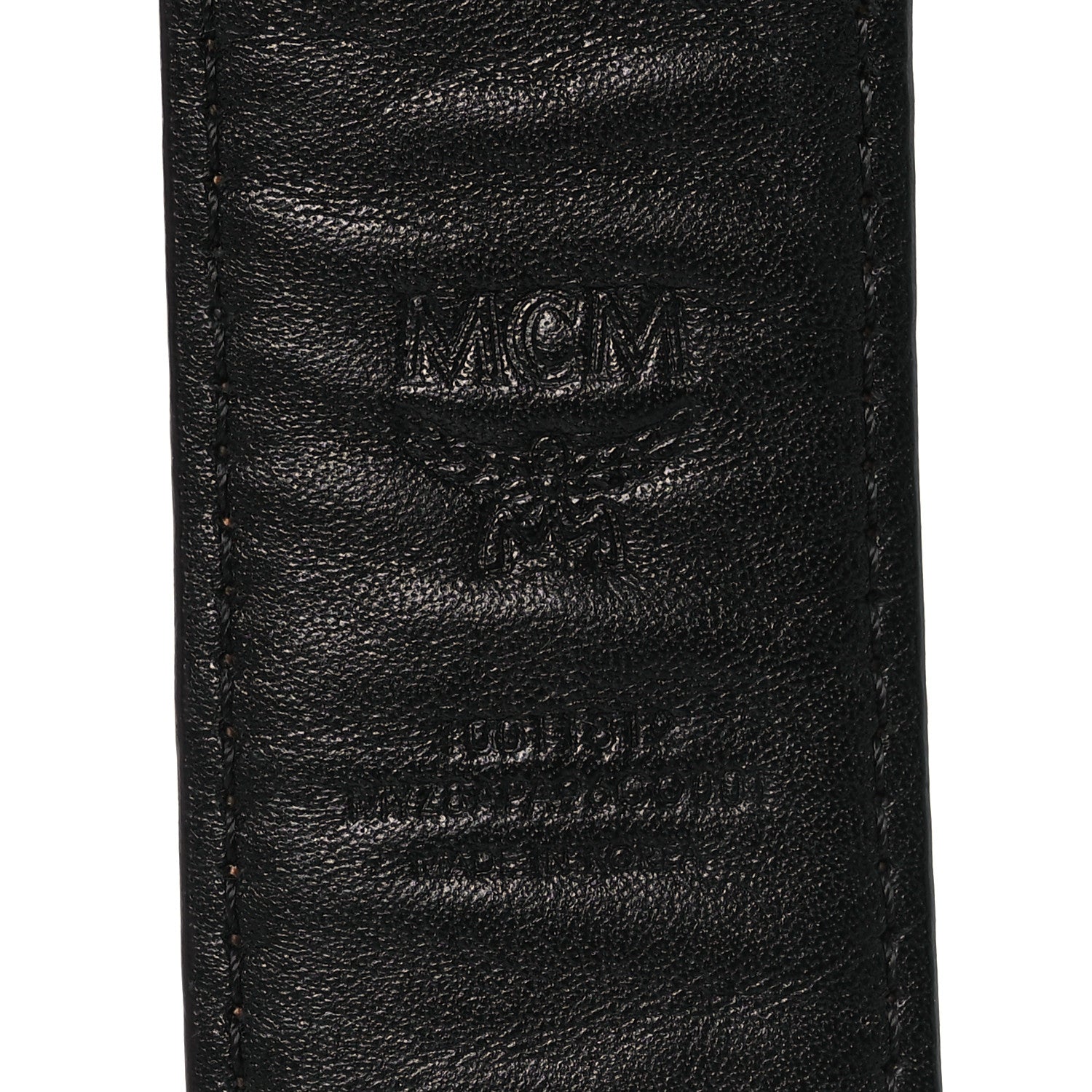 MCM Visetos Calfskin Tracy Shoulder Strap Cognac 4 of 7