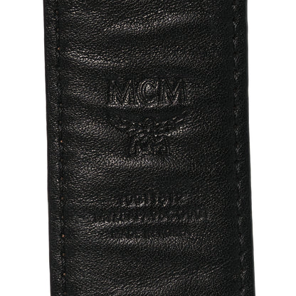 MCM Visetos Calfskin Tracy Shoulder Strap Cognac 4 of 7