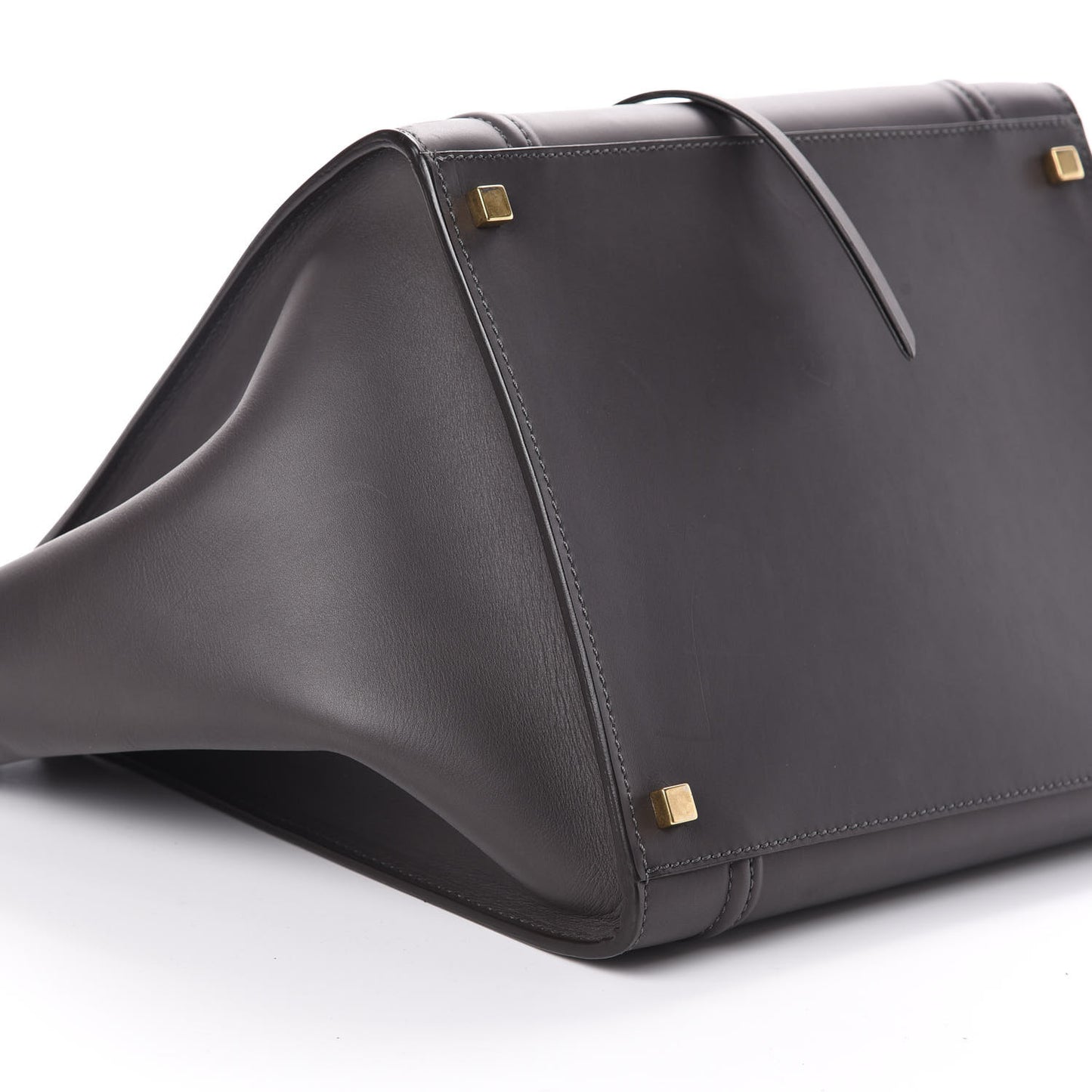 Smooth Calfskin Medium Phantom Luggage Grey