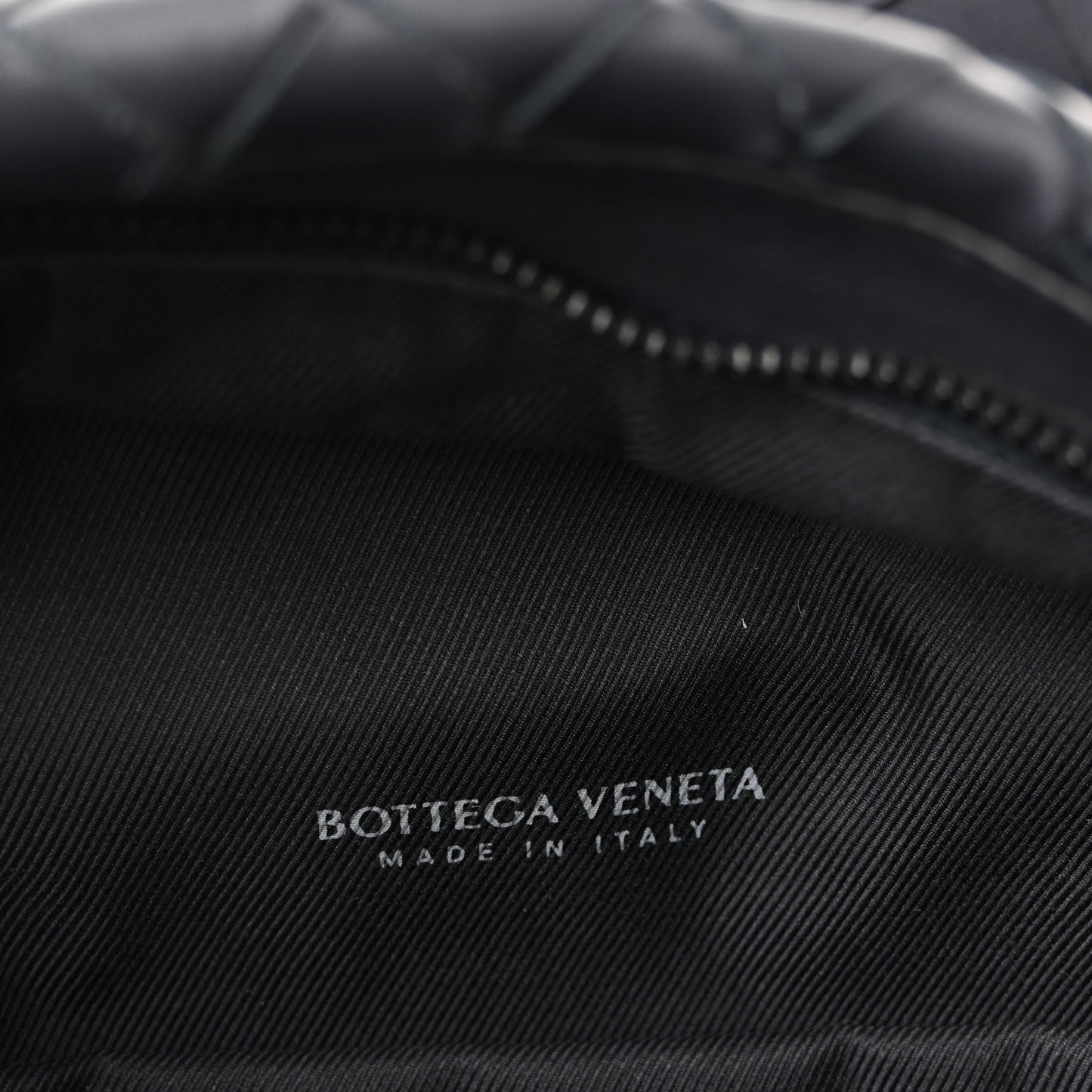 Smooth Calfskin Intrecciato Borsa Backpack Navy