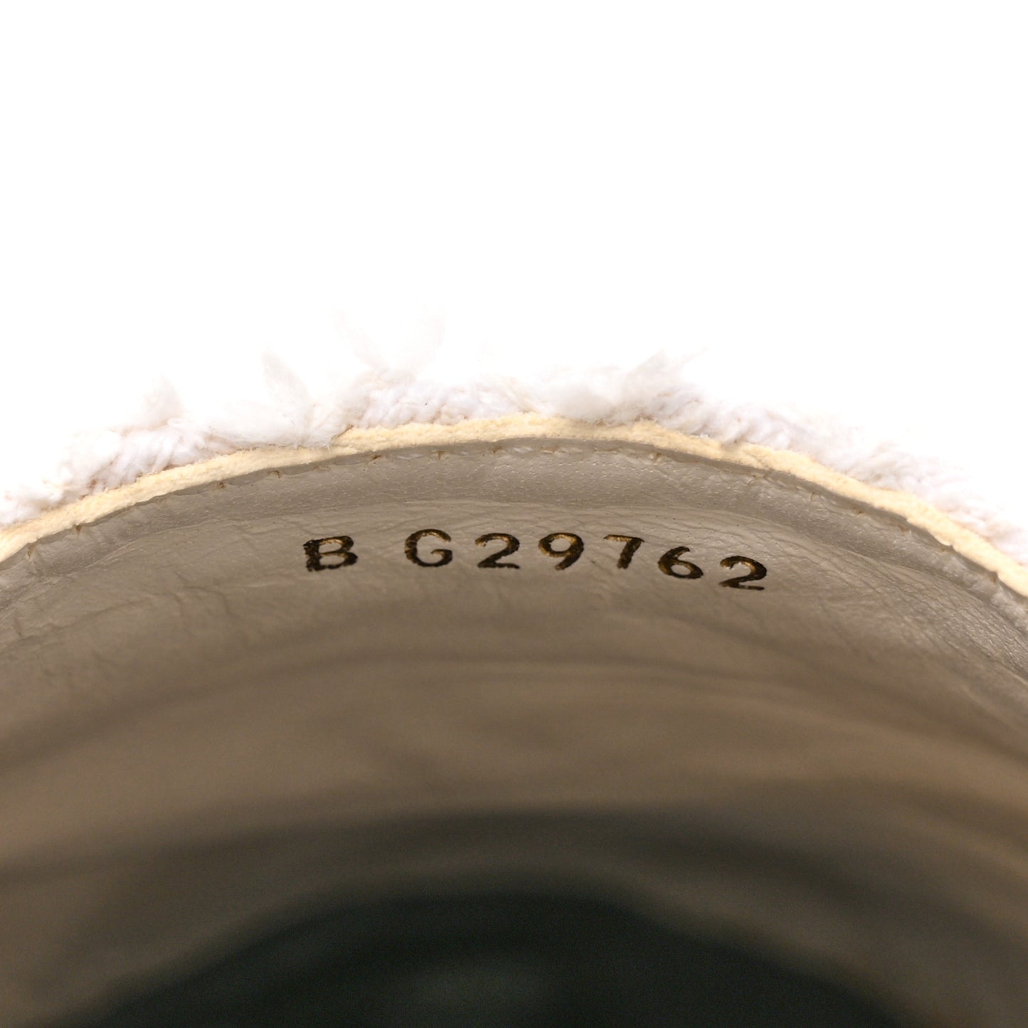 Tweed Grosgrain CC Espadrilles 38 White Black