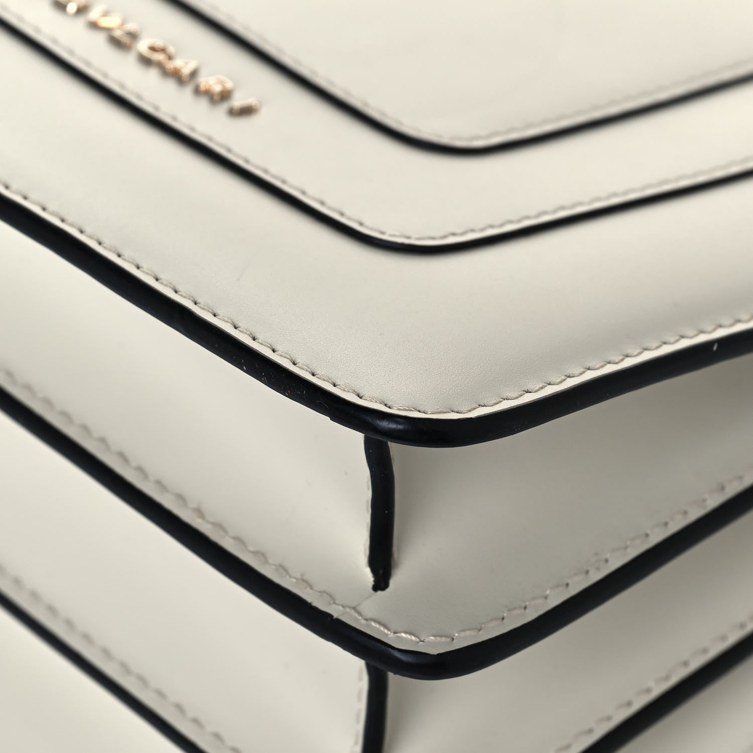 Bulgari Calfskin Serpenti Forever Top Handle White 10 of 11