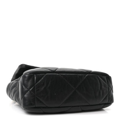 Chanel Lambskin Quilted Medium Chanel 19 Flap Black 4 of 11