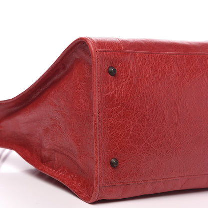 Balenciaga Agneau Classic Hardware Work Rouge Coquelicot 8 of 9