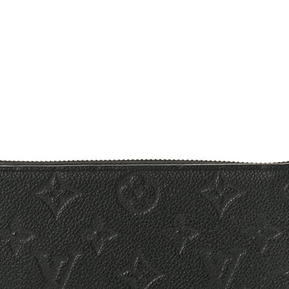 Louis Vuitton Empreinte Clemence Wallet Black 7 of 8