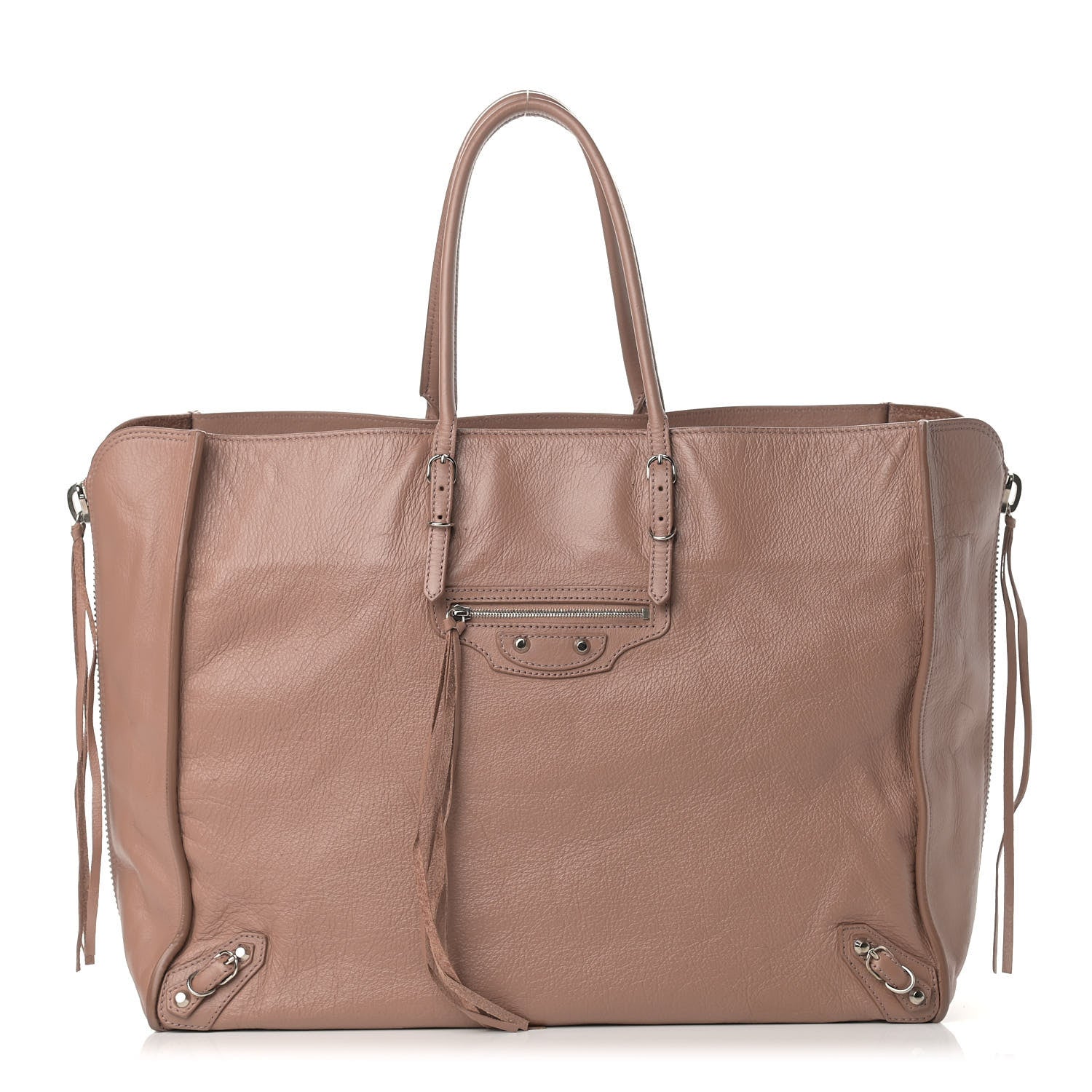 Balenciaga Veau Papier A4 Zip Around Tote Tomette 1 of 15
