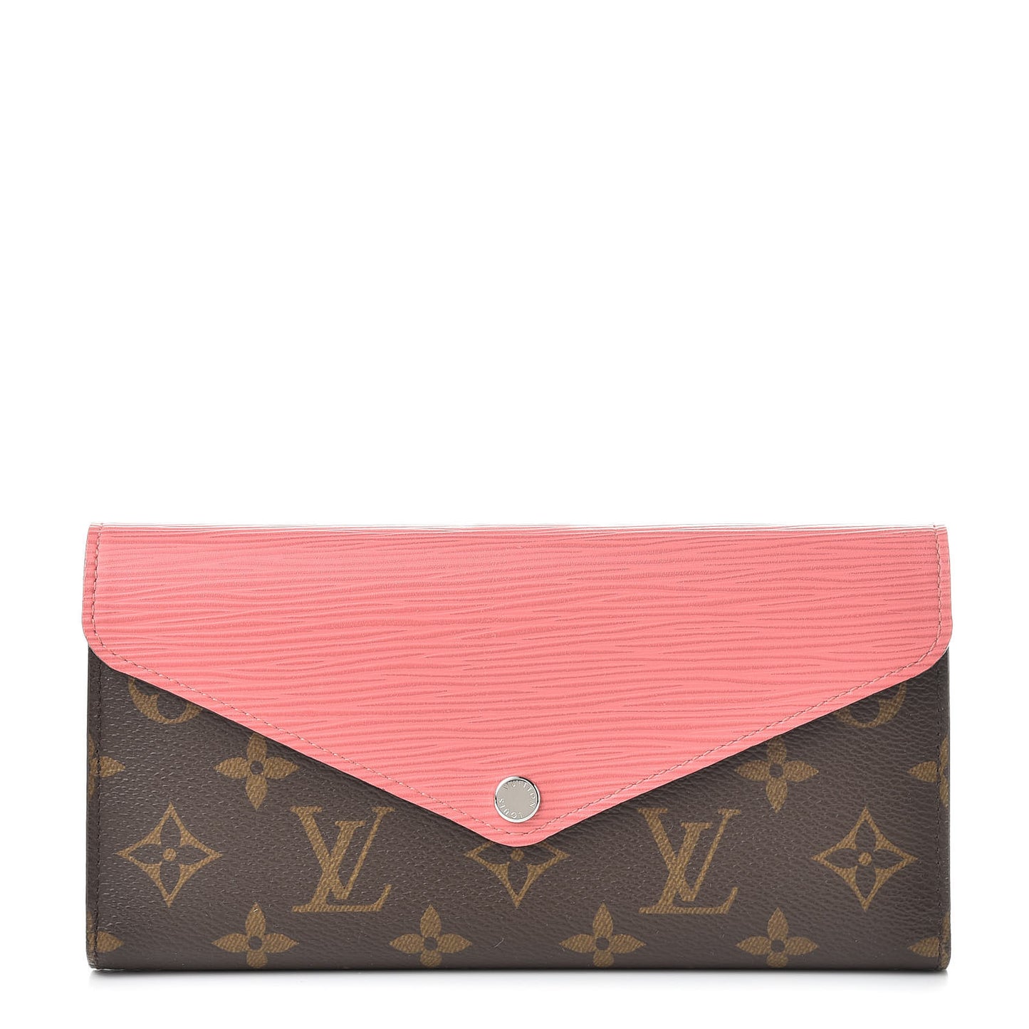 Monogram Epi Marie-Lou Long Wallet Corail