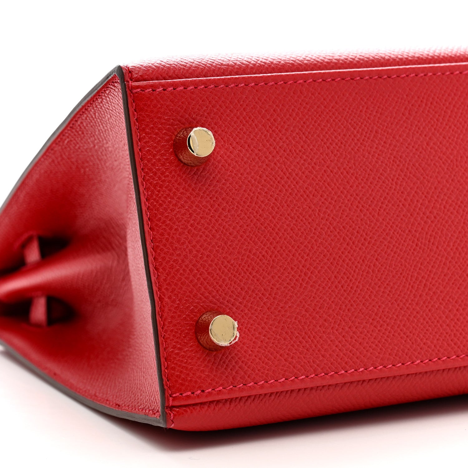 Hermes Epsom Kelly Sellier 25 Rouge Casaque 9 of 10