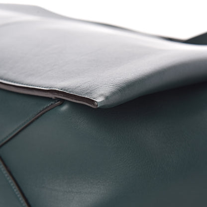 Celine Calfskin Medium Tri-Fold Bag Bottle Green 13 of 13