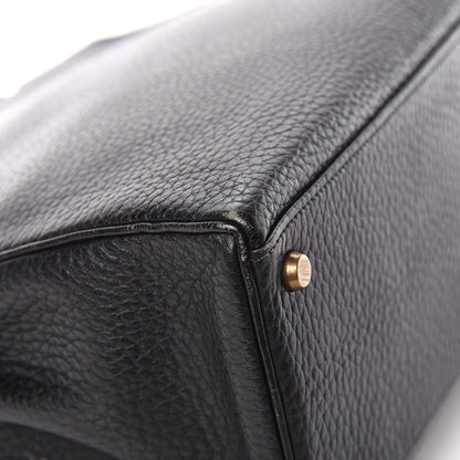 Hermes Ardennes Kelly Retourne 32 Black 32 of 34