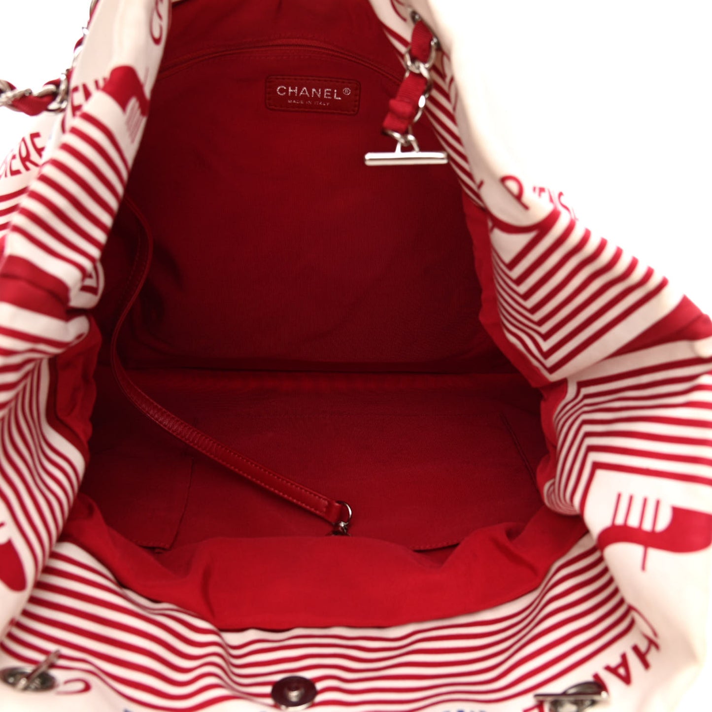 Canvas CC Paris Venice Bon Bon Tote White