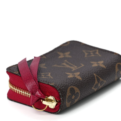 Louis Vuitton Monogram Zippy Multicartes Fuchsia 9 of 10