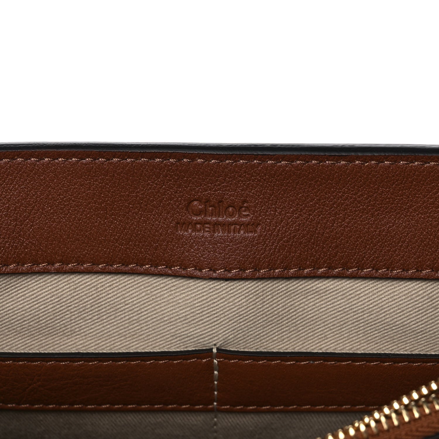 Chloe Calfskin Small Faye Day Shoulder Bag Tan 6 of 11