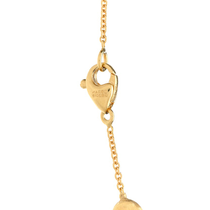 Marco Bicego 18K Yellow Gold Diamond Siviglia Small Bead Short Necklace 4 of 4