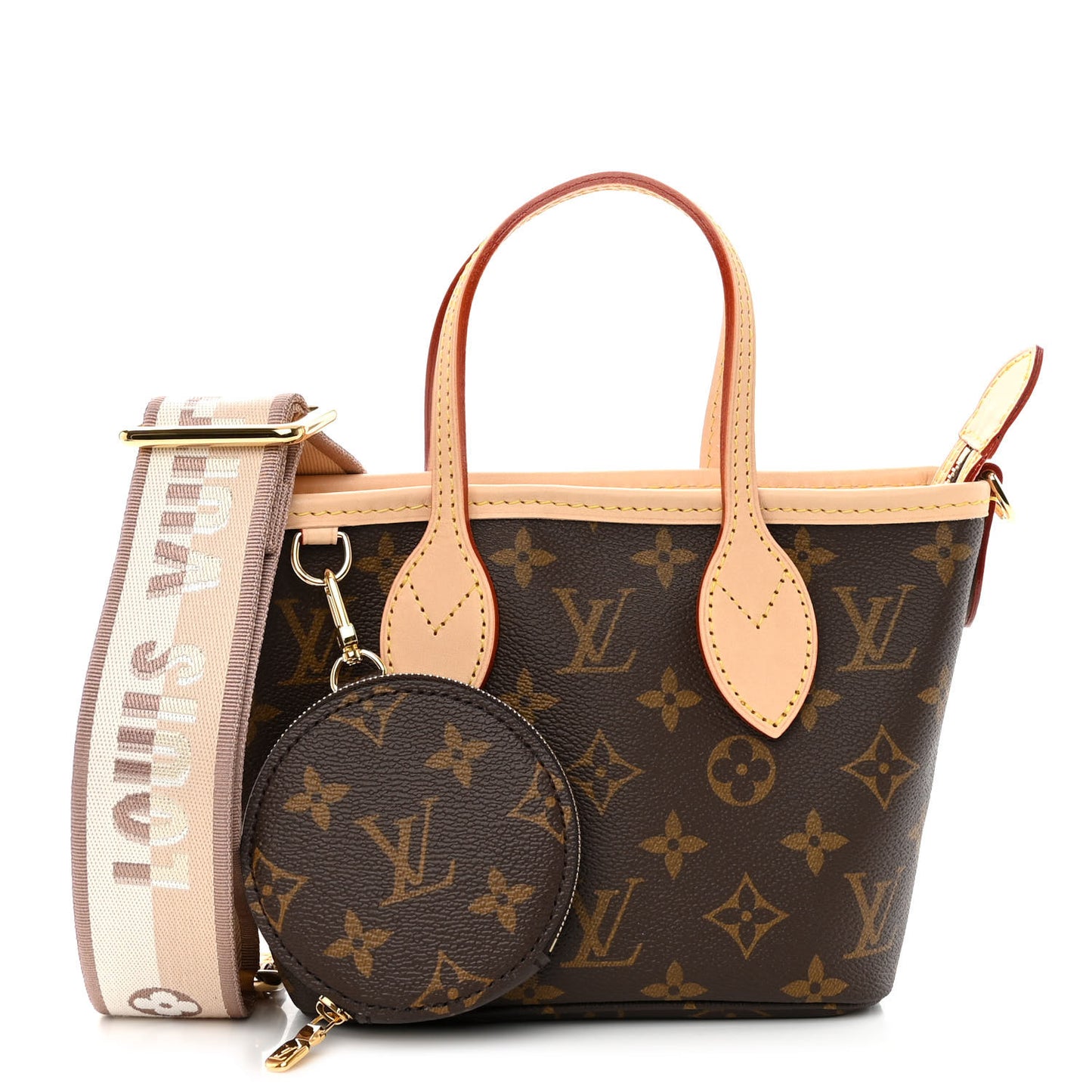 Monogram Neverfull BB Beige