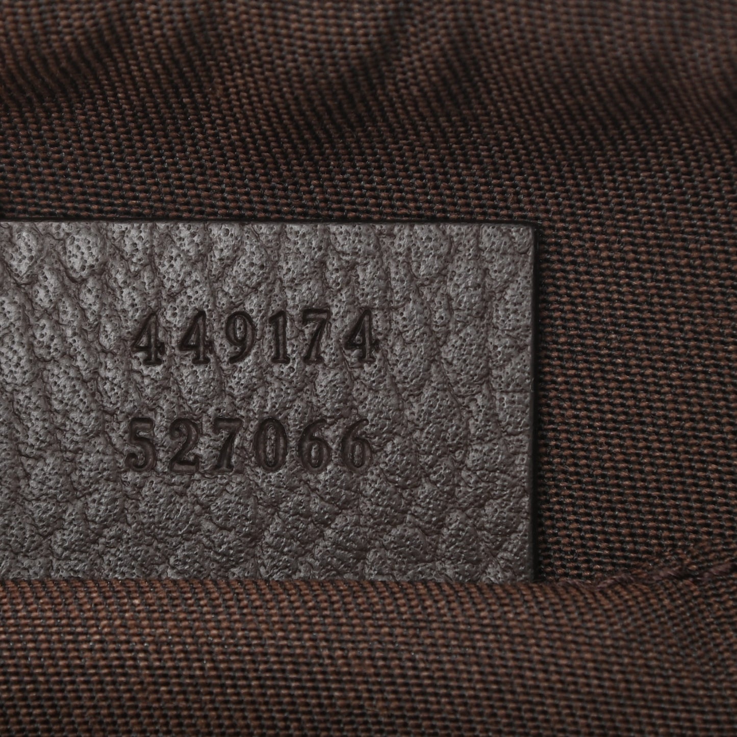 Monogram Belt Bag Dark Brown