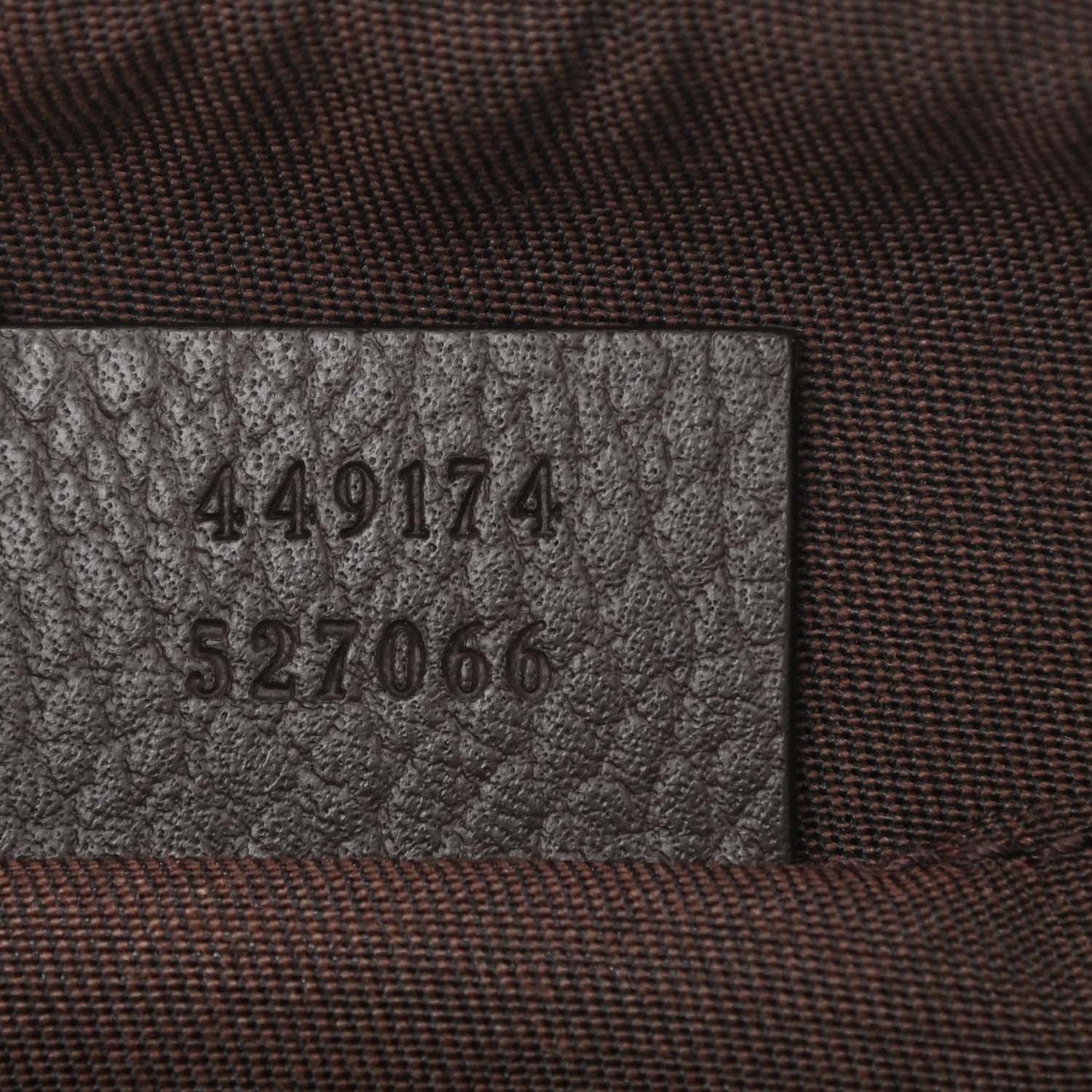 Gucci Monogram Belt Bag Dark Brown 7 of 8