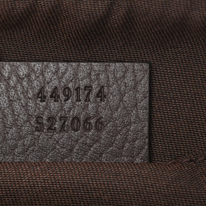 Gucci Monogram Belt Bag Dark Brown 7 of 8