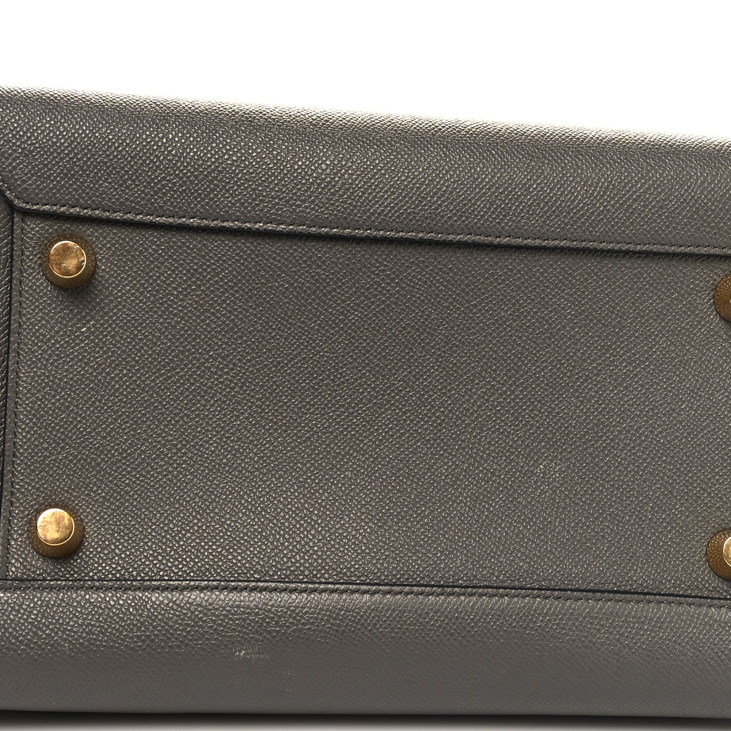 Celine Grained Calfskin Mini Belt Bag Grey 14 of 14