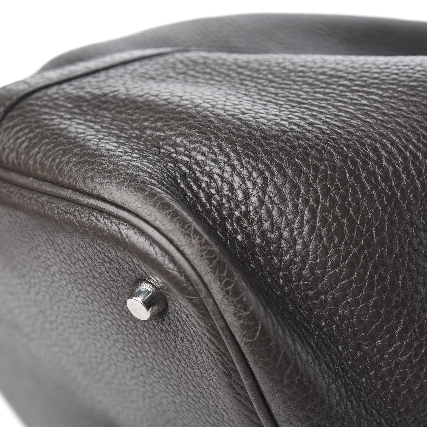 Hermes Taurillon Clemence Picotin Lock 26 GM Graphite 8 of 15