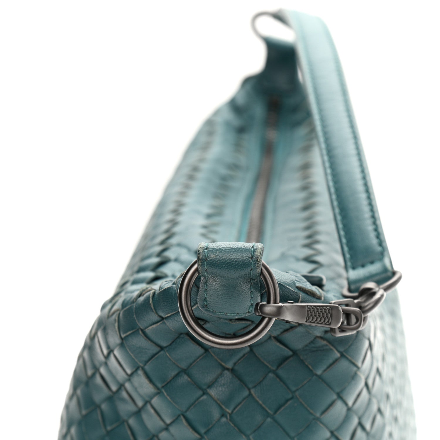 Bottega Veneta Nappa Intrecciato Small Shoulder Bag Mallard 12 of 12