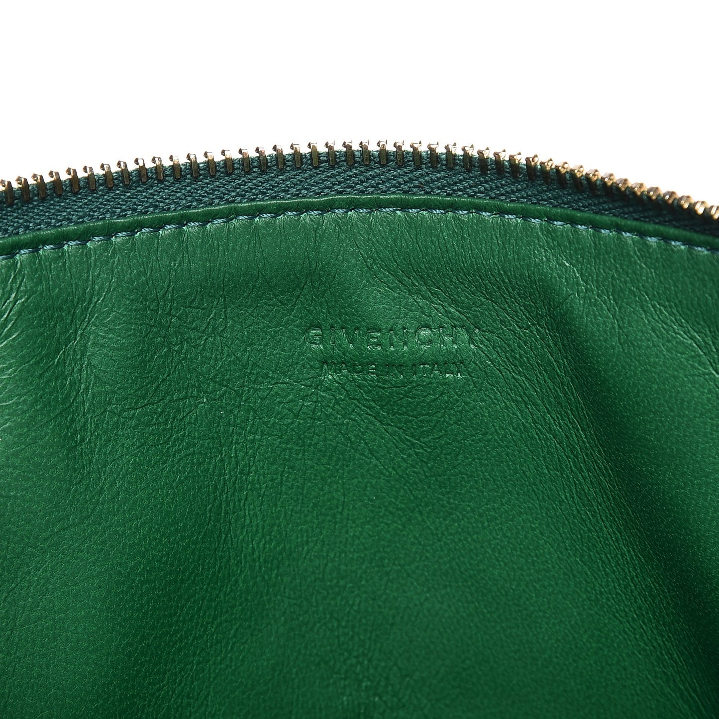 Lambskin Medium Lucrezia Clutch Emerald