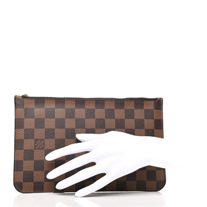 Louis Vuitton Damier Ebene Neverfull MM GM Pochette 2 of 6