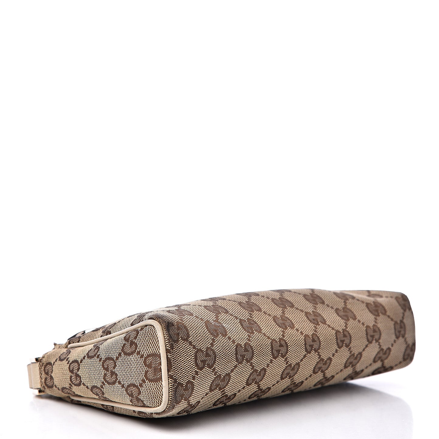 Monogram D Ring Cosmetic Case White