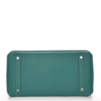 Hermes Togo Birkin 35 Malachite 6 of 32