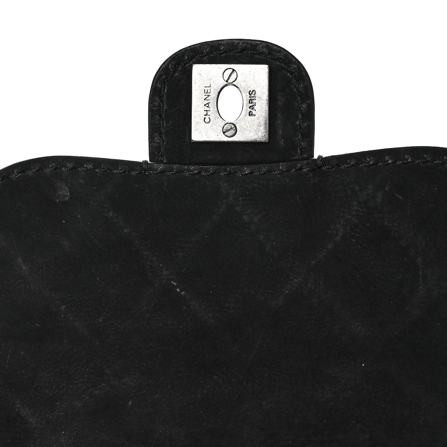 Chanel Nubuck Small Coco Twin Flap Black 9 of 9