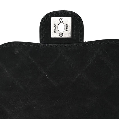 Chanel Nubuck Small Coco Twin Flap Black 9 of 9