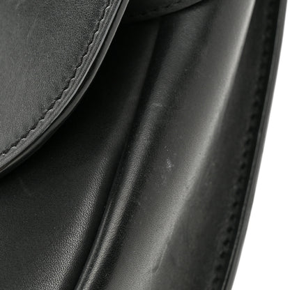 Saint Laurent Smooth Calfskin Monogram Medium Kaia Satchel Black 11 of 12