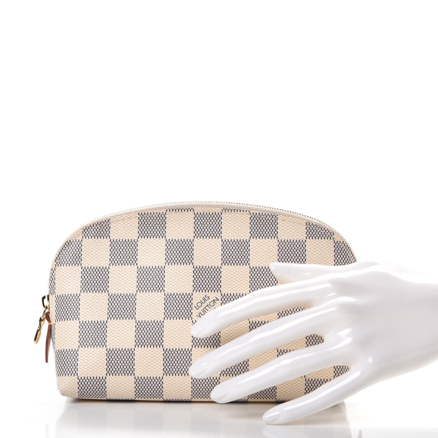 Louis Vuitton Damier Azur Cosmetic Pouch 2 of 7