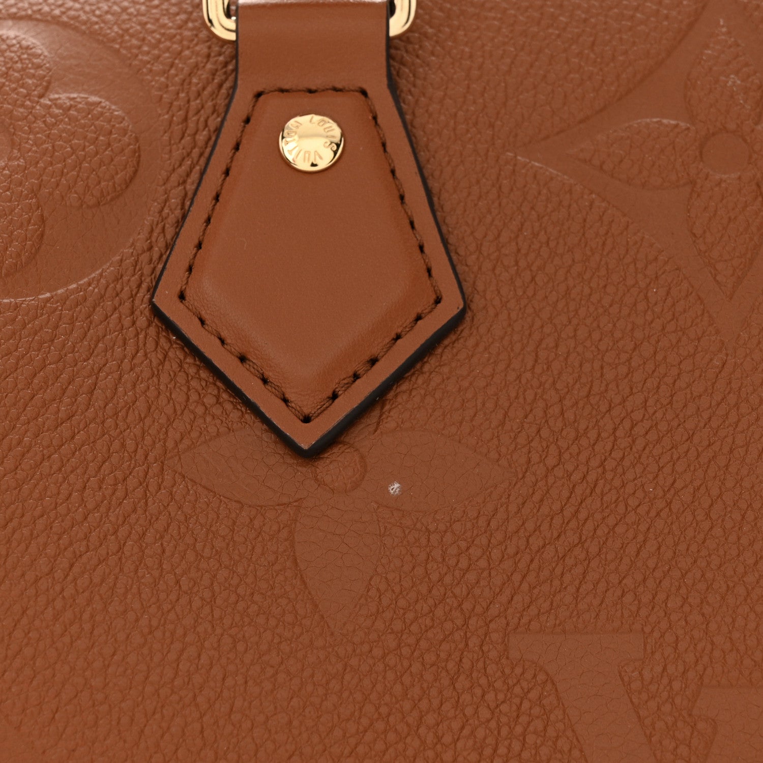 Louis Vuitton Empreinte Monogram Giant Speedy Bandouliere 25 Cognac 10 of 10