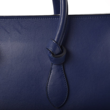 Celine Smooth Calfskin Small Tie Knot Tote Dark Indigo 14 of 23