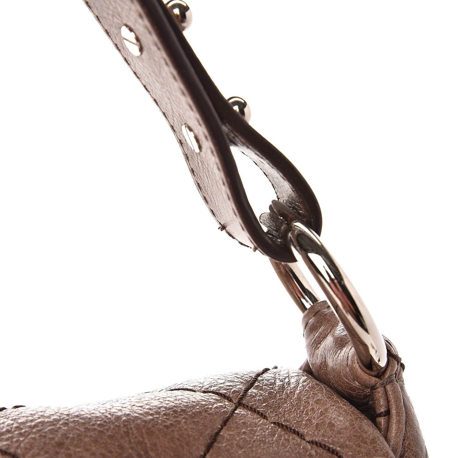 Chanel Glazed Calfskin Stitched XL On The Road Flap Brown 12 of 15