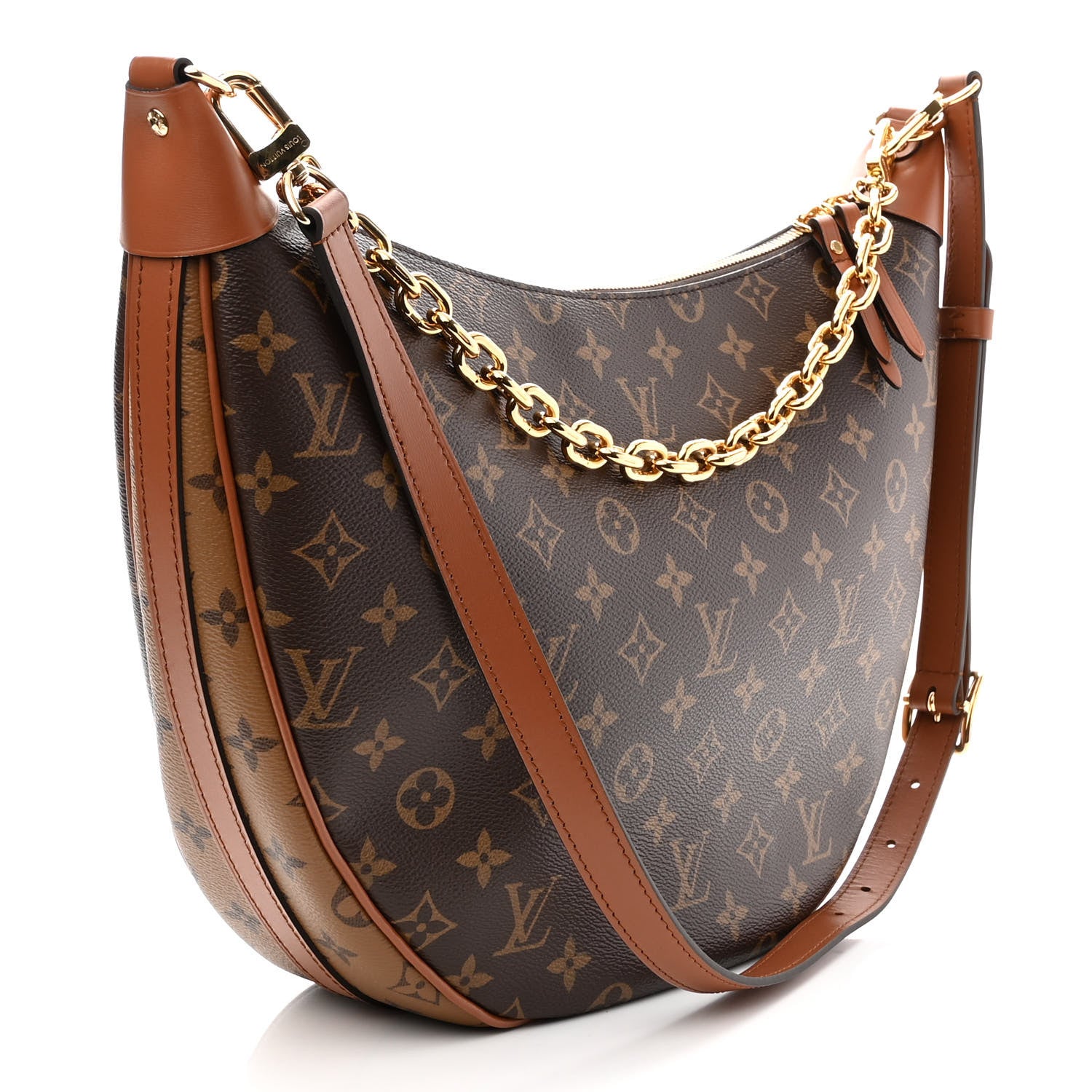 Louis Vuitton Reverse Monogram Loop Hobo 4 of 10