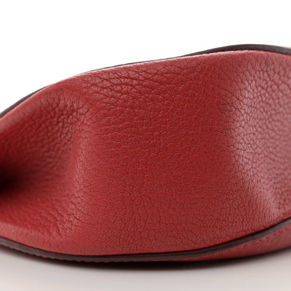 Chloe Grained Lambskin Drew Shoulder Bag Plaid Red 8 of 14