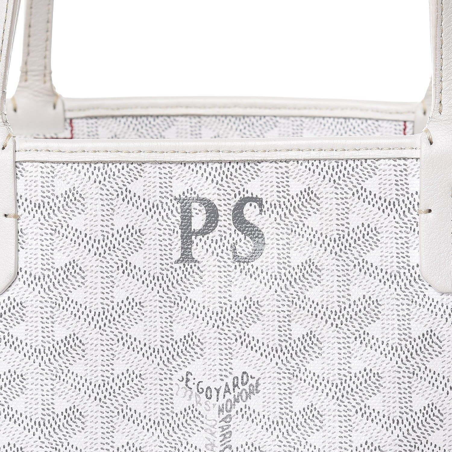 Goyard Goyardine Artois PM White 8 of 20