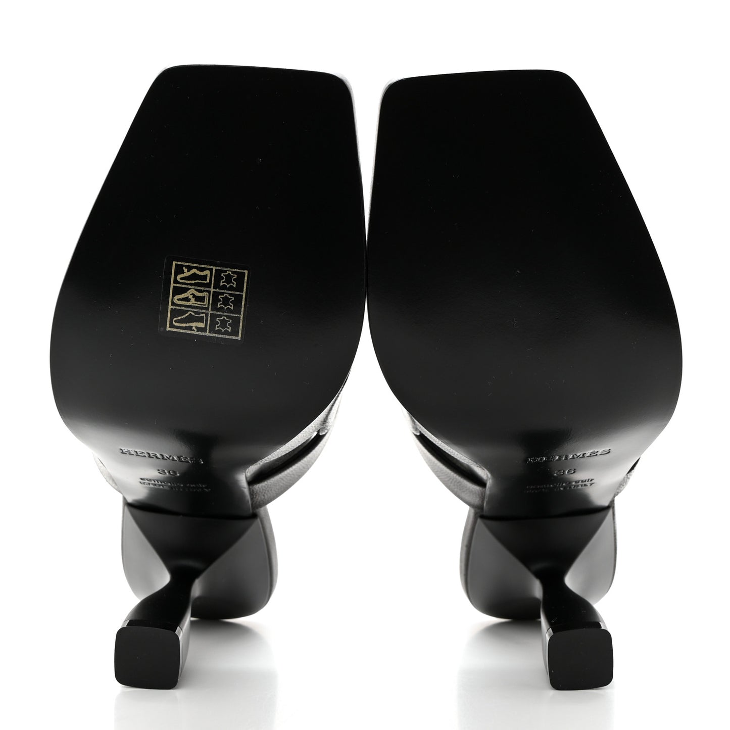 Nappa Hanna 95 Sandal 36 Black