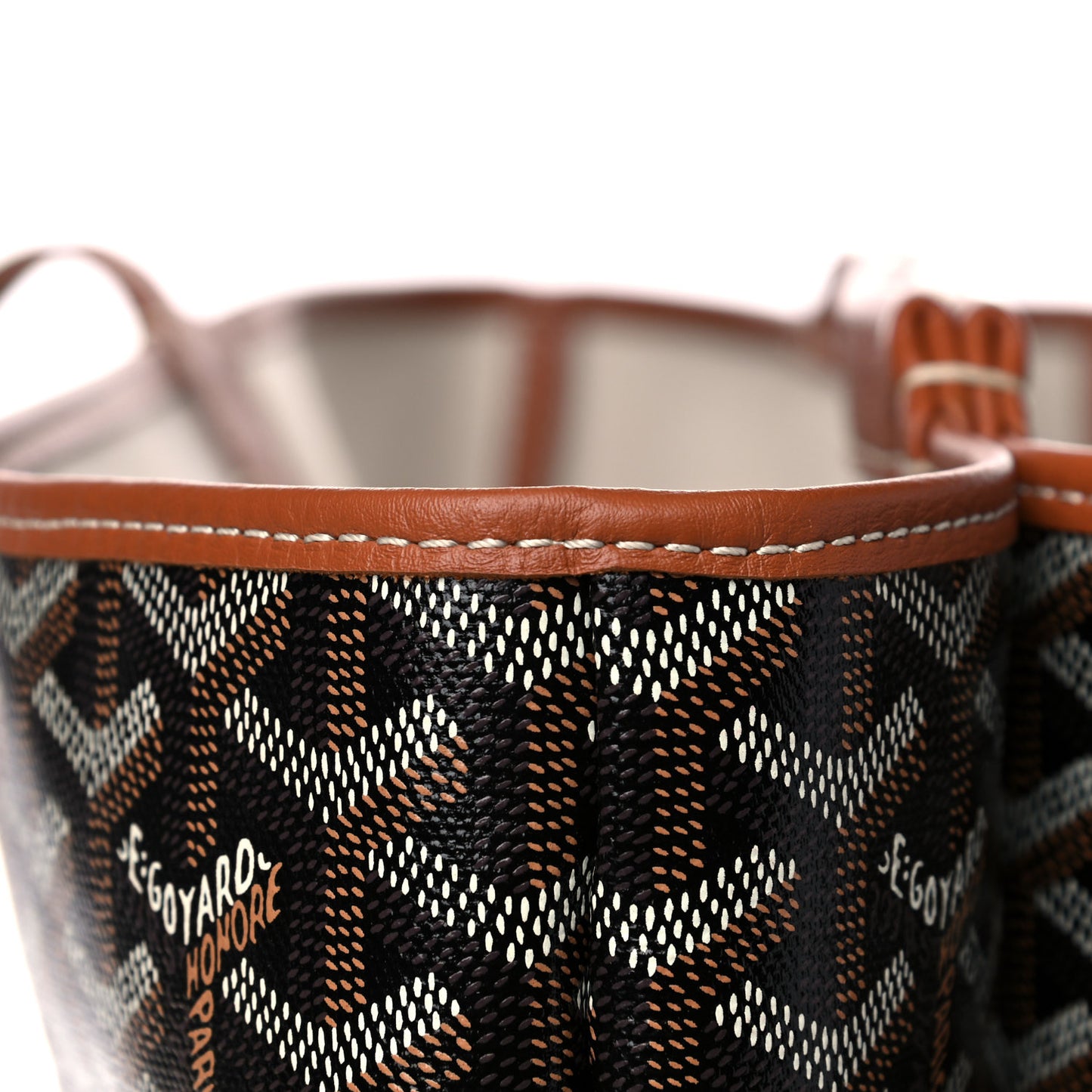 Goyardine Isabella Black Gold