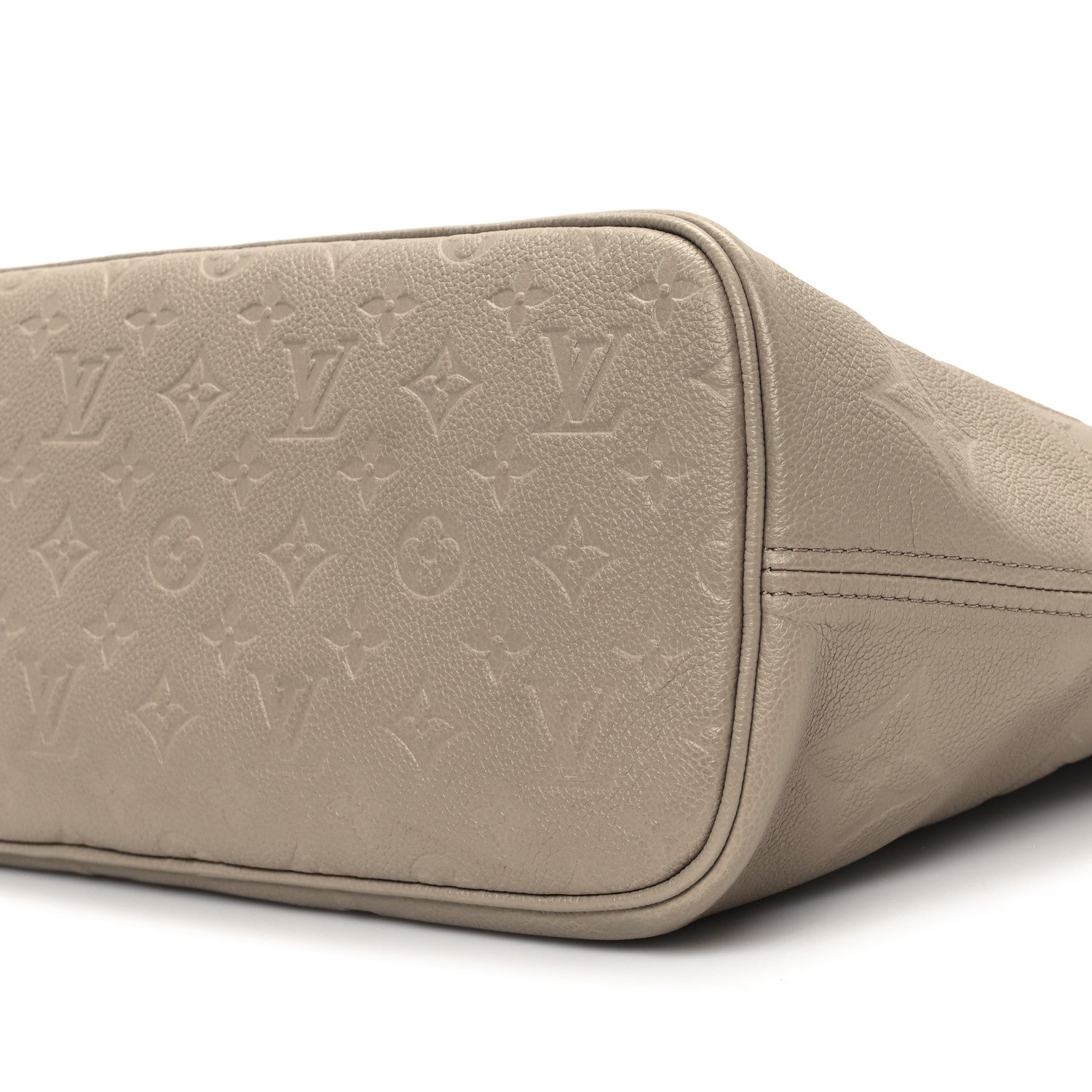 Louis Vuitton Empreinte Monogram Giant Neverfull MM Tourterelle 10 of 11