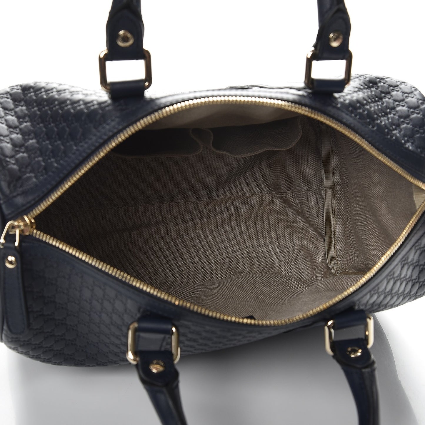 Microguccissima Medium Boston Navy