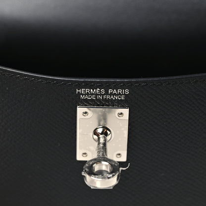 Hermes Epsom Mini Kelly Sellier 20 Black 5 of 9